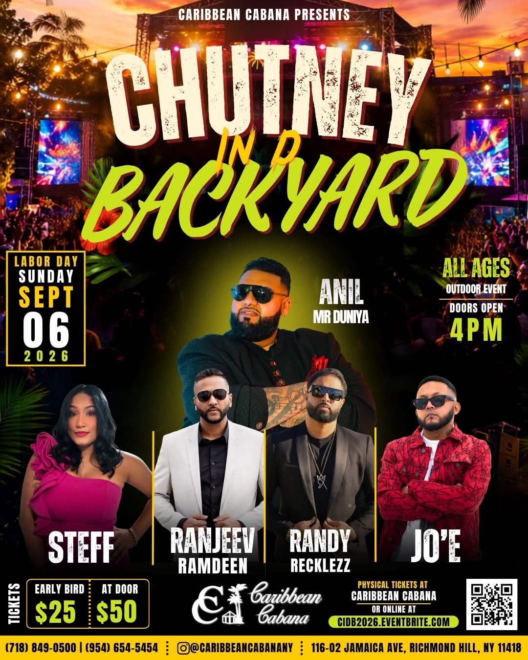 Chutney In D Backyard Flyer